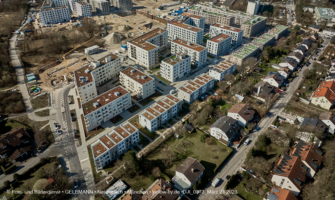 22.03.2023 - Baustele und Wohnanlage Alexisquartier